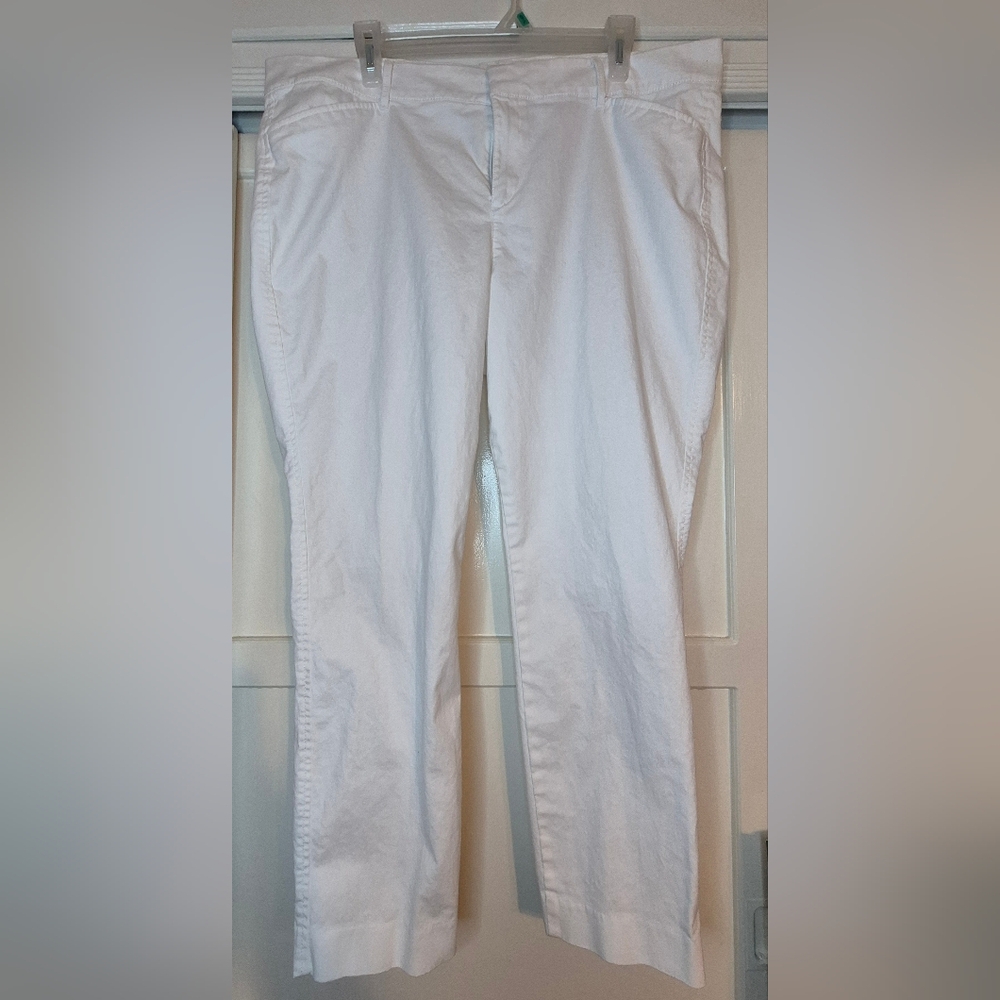 Old Navy White Pixie Pants